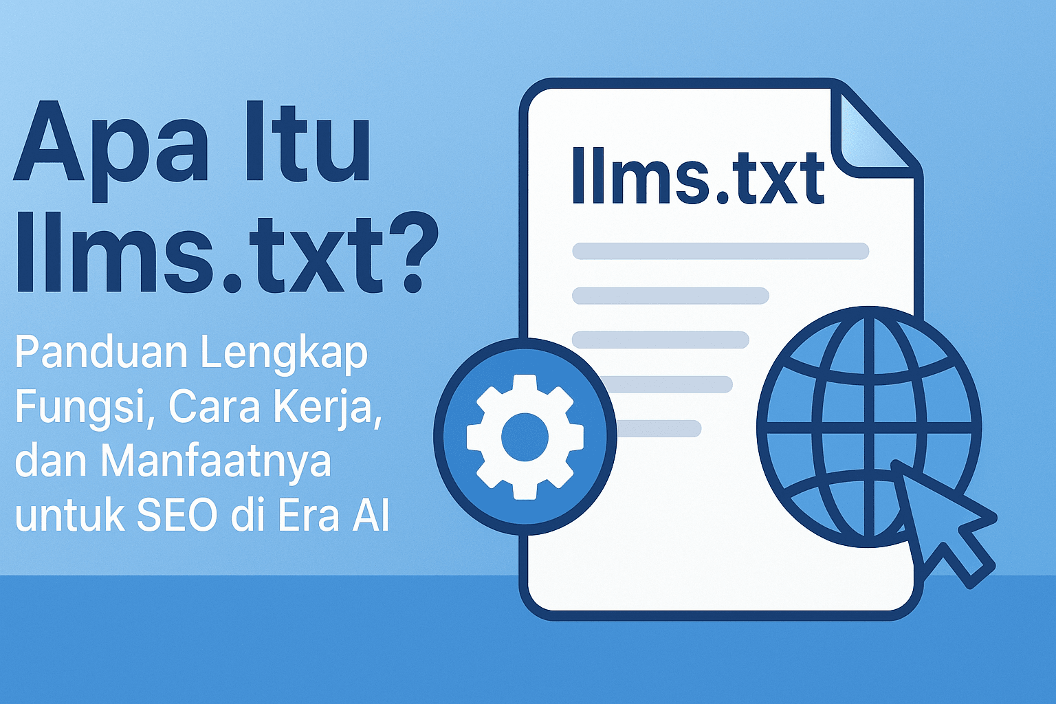 Apa Itu llms.txt? Panduan Lengkap Fungsi, Cara Kerja, dan Manfaatnya untuk SEO di Era AI
