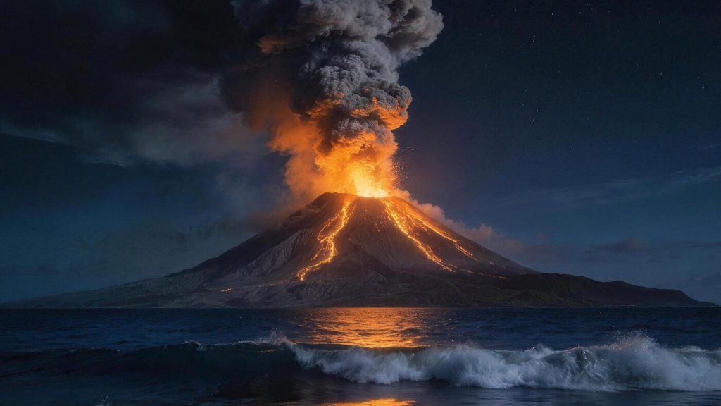 Anak Krakatau Erupsi Lagi